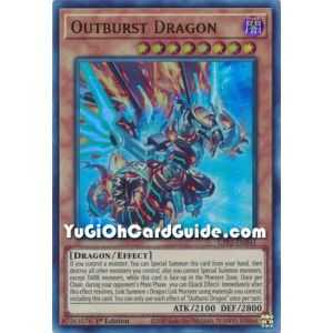 Outburst Dragon (Ultra Rare) – Ghosts From the Past The 2nd Haunting | Carta YUGIOH en México