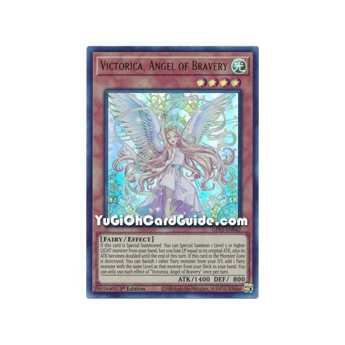 Victorica, Angel of Bravery (Ultra Rare) – Ghosts From the Past The 2nd Haunting | Carta YUGIOH en México