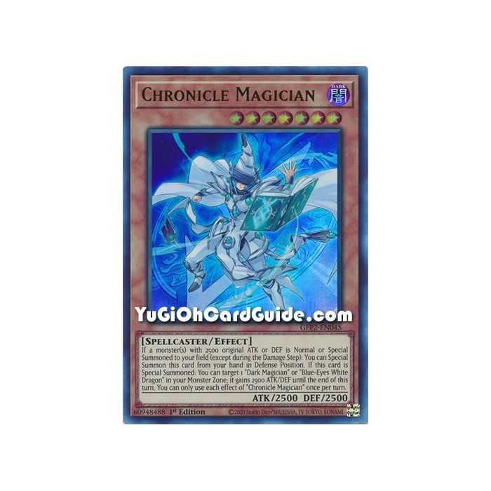 Chronicle Magician (Ultra Rare) – Ghosts From the Past The 2nd Haunting | Carta YUGIOH en México