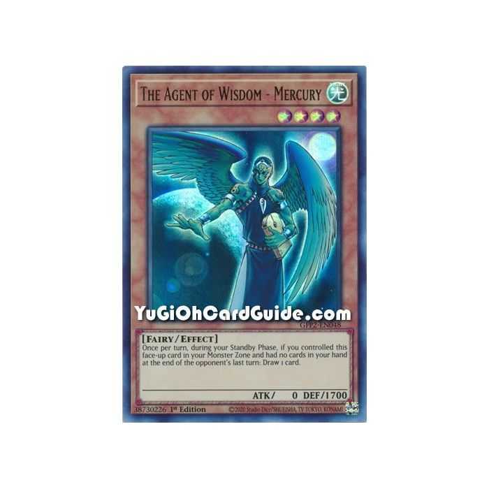 The Agent of Wisdom - Mercury (Ultra Rare) – Ghosts From the Past The 2nd Haunting | Carta YUGIOH en México
