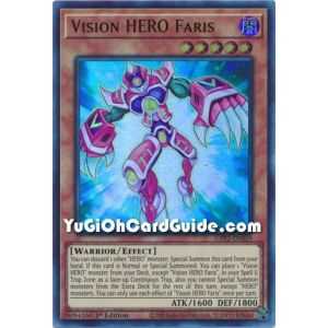 Vision HERO Faris (Ultra Rare) – Ghosts From the Past The 2nd Haunting | Carta YUGIOH en México