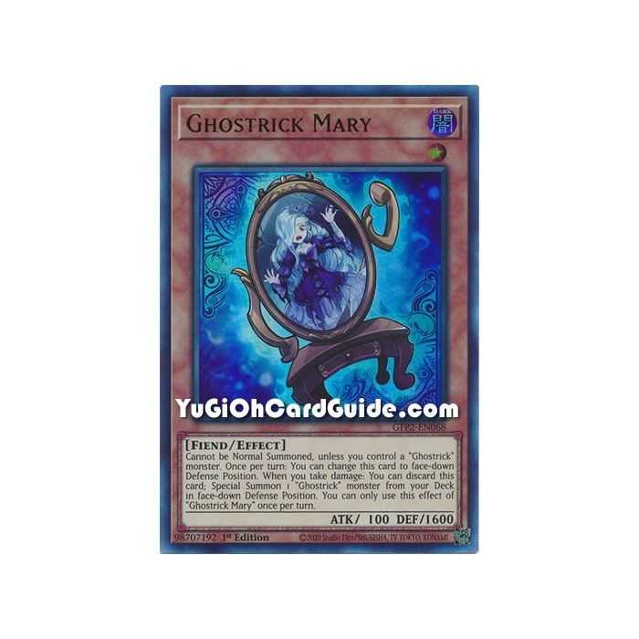 Ghostrick Mary (Ultra Rare) – Ghosts From the Past The 2nd Haunting | Carta YUGIOH en México