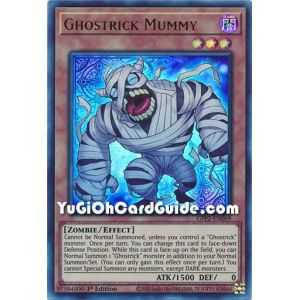 Ghostrick Mummy (Ultra Rare) – Ghosts From the Past The 2nd Haunting | Carta YUGIOH en México
