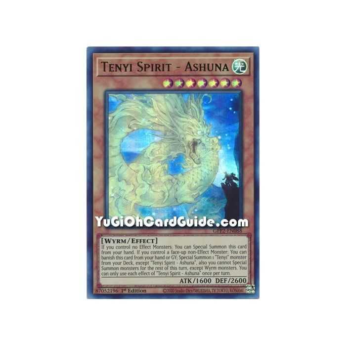 Tenyi Spirit - Ashuna (Ultra Rare) – Ghosts From the Past The 2nd Haunting | Carta YUGIOH en México