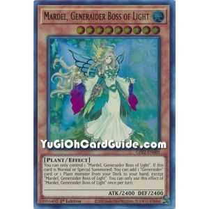 Mardel, Generaider Boss of Light (Ultra Rare) – Ghosts From the Past The 2nd Haunting | Carta YUGIOH en México