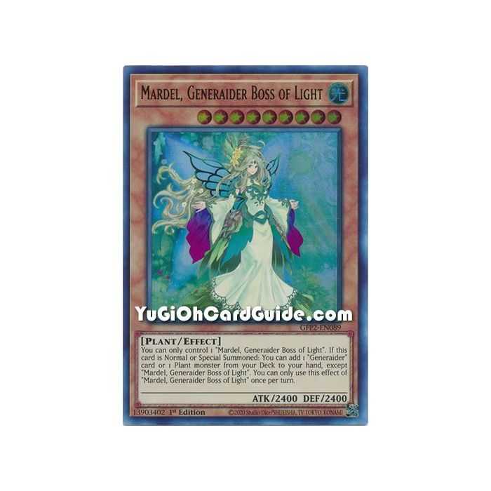 Mardel, Generaider Boss of Light (Ultra Rare) – Ghosts From the Past The 2nd Haunting | Carta YUGIOH en México