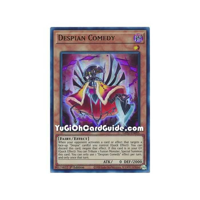 Despian Comedy (Ultra Rare) – Ghosts From the Past The 2nd Haunting | Carta YUGIOH en México