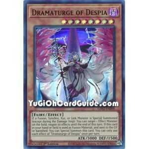 Dramaturge of Despia (Ultra Rare) – Ghosts From the Past The 2nd Haunting | Carta YUGIOH en México