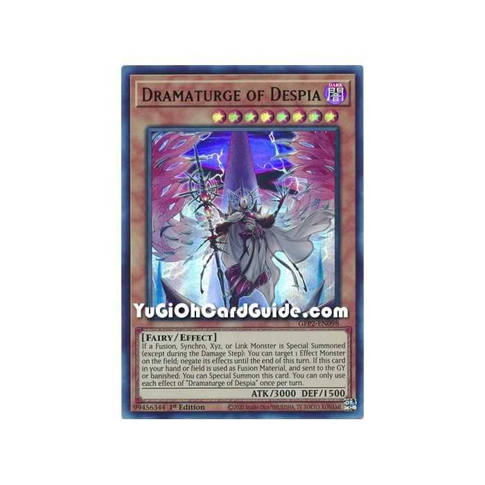 Dramaturge of Despia (Ultra Rare) – Ghosts From the Past The 2nd Haunting | Carta YUGIOH en México