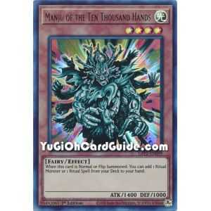 Manju of the Ten Thousand Hands (Ultra Rare) – Ghosts From the Past The 2nd Haunting | Carta YUGIOH en México