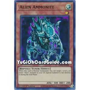 Alien Ammonite (Ultra Rare) – Ghosts From the Past The 2nd Haunting | Carta YUGIOH en México