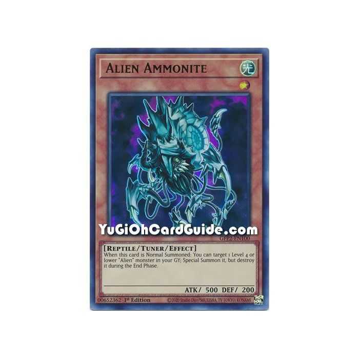 Alien Ammonite (Ultra Rare) – Ghosts From the Past The 2nd Haunting | Carta YUGIOH en México