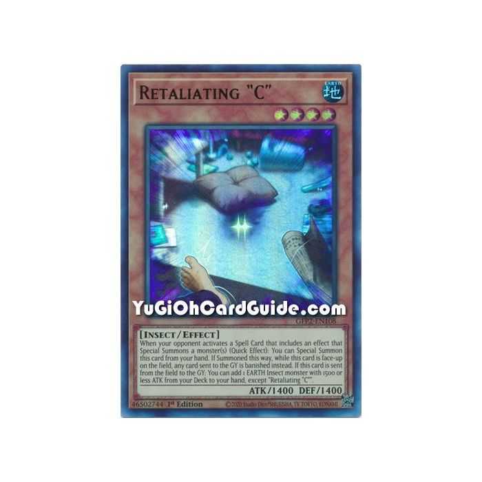 Retaliating "C"  (Ultra Rare) – Ghosts From the Past The 2nd Haunting | Carta YUGIOH en México