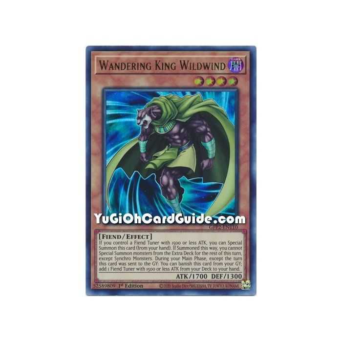 Wandering King Wildwind (Ultra Rare) – Ghosts From the Past The 2nd Haunting | Carta YUGIOH en México