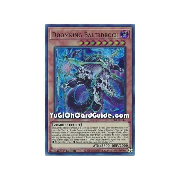 Doomking Balerdroch (Ultra Rare) – Ghosts From the Past The 2nd Haunting | Carta YUGIOH en México