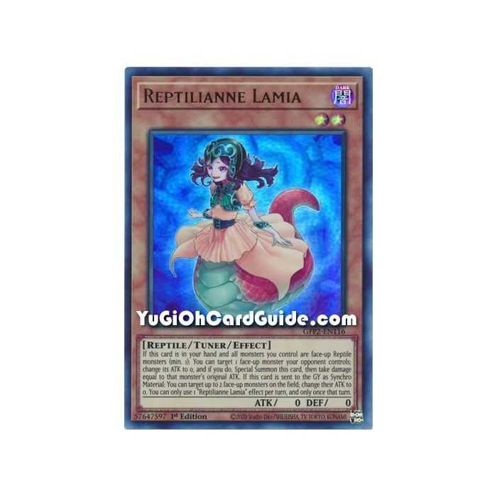 Reptilianne Lamia (Ultra Rare) – Ghosts From the Past The 2nd Haunting | Carta YUGIOH en México