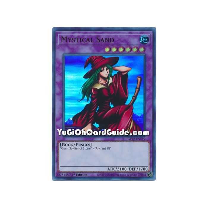 Mystical Sand (Ultra Rare) – Ghosts From the Past The 2nd Haunting | Carta YUGIOH en México