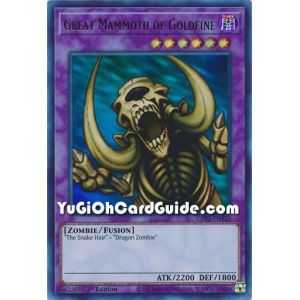 Great Mammoth of Goldfine (Ultra Rare) – Ghosts From the Past The 2nd Haunting | Carta YUGIOH en México