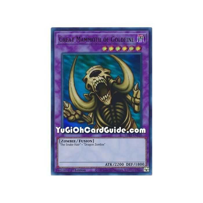 Great Mammoth of Goldfine (Ultra Rare) – Ghosts From the Past The 2nd Haunting | Carta YUGIOH en México