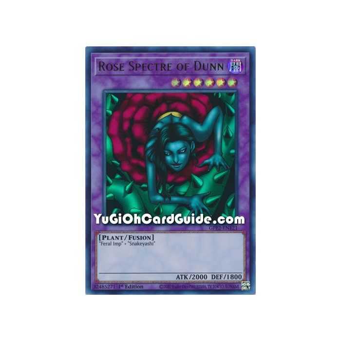 Rose Spectre of Dunn (Ultra Rare) – Ghosts From the Past The 2nd Haunting | Carta YUGIOH en México