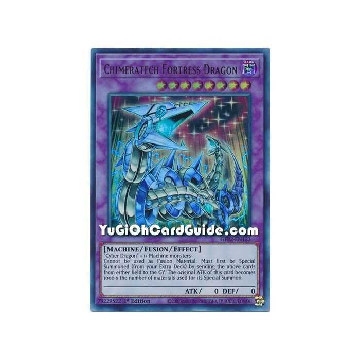 Chimeratech Fortress Dragon (Ultra Rare) – Ghosts From the Past The 2nd Haunting | Carta YUGIOH en México