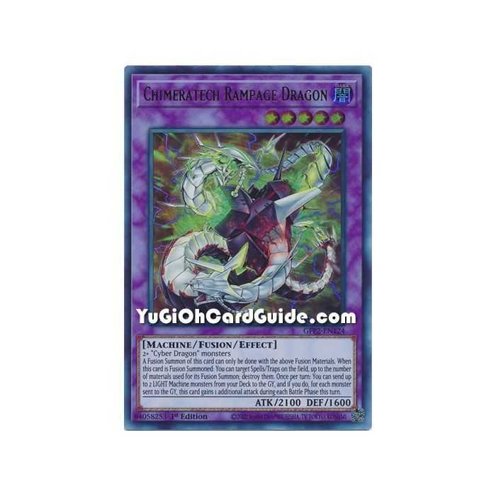 Chimeratech Rampage Dragon (Ultra Rare) – Ghosts From the Past The 2nd Haunting | Carta YUGIOH en México