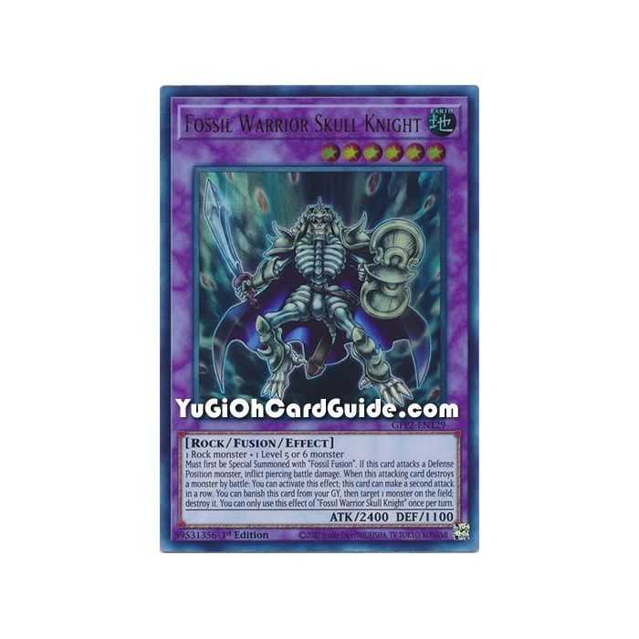 Fossil Warrior Skull Knight (Ultra Rare) – Ghosts From the Past The 2nd Haunting | Carta YUGIOH en México