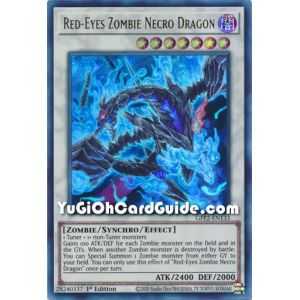 Red-Eyes Zombie Necro Dragon (Ultra Rare) – Ghosts From the Past The 2nd Haunting | Carta YUGIOH en México