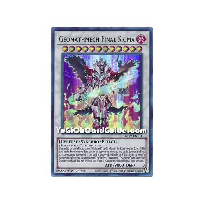 Geomathmech Final Sigma (Ultra Rare) – Ghosts From the Past The 2nd Haunting | Carta YUGIOH en México