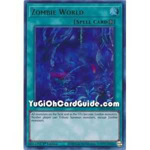 Zombie World (Ultra Rare) – Ghosts From the Past The 2nd Haunting | Carta YUGIOH en México