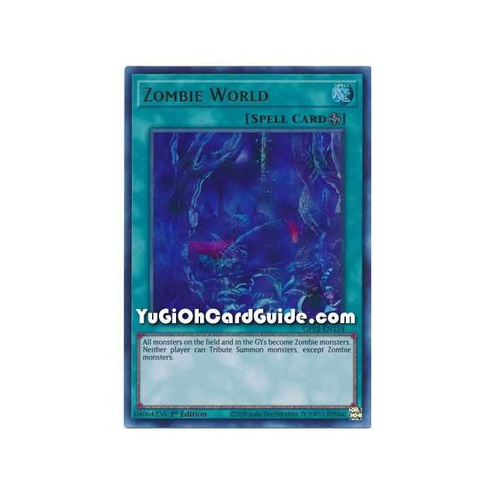 Zombie World (Ultra Rare) – Ghosts From the Past The 2nd Haunting | Carta YUGIOH en México