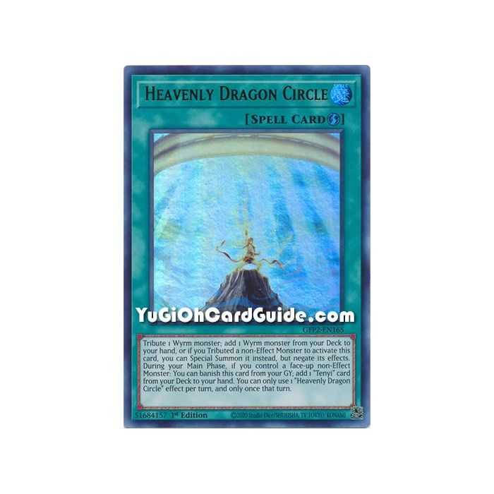Heavenly Dragon Circle (Ultra Rare) – Ghosts From the Past The 2nd Haunting | Carta YUGIOH en México