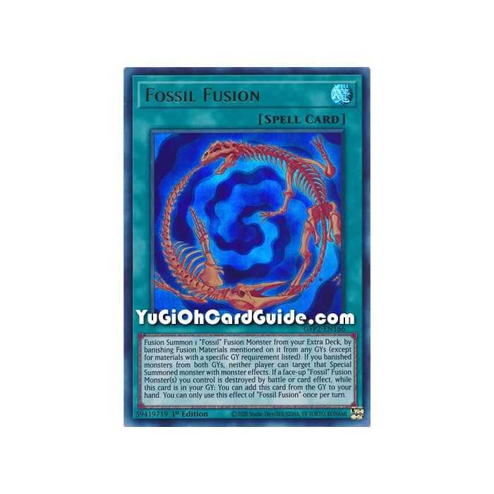 Fossil Fusion (Ultra Rare) – Ghosts From the Past The 2nd Haunting | Carta YUGIOH en México