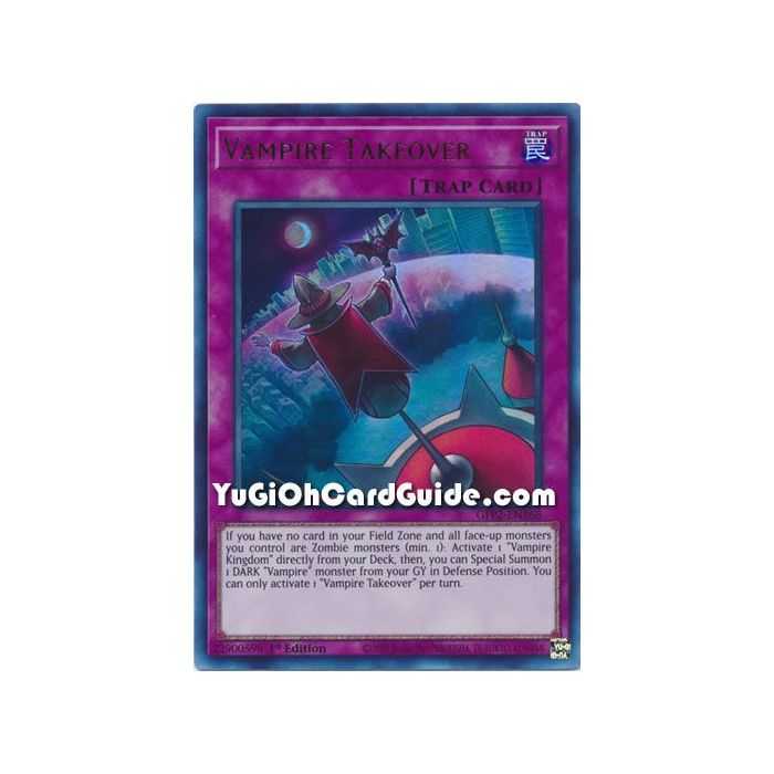 Vampire Takeover (Ultra Rare) – Ghosts From the Past The 2nd Haunting | Carta YUGIOH en México