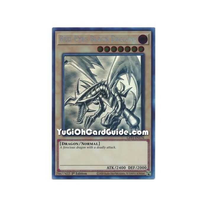 Red-Eyes Black Dragon (Ghost Rare) – Ghosts From the Past The 2nd Haunting | Carta YUGIOH en México