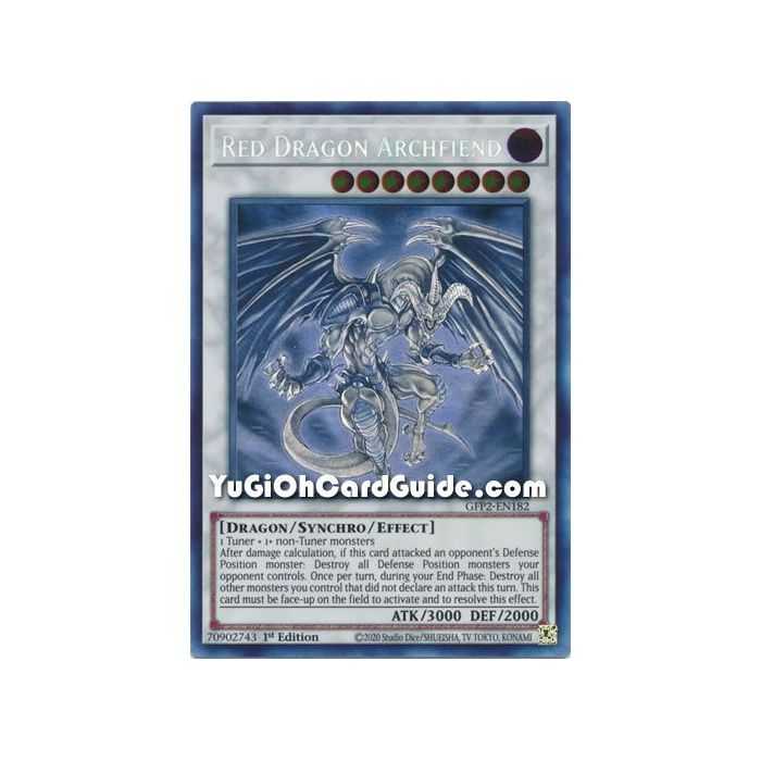 Red Dragon Archfiend (Ghost Rare) – Ghosts From the Past The 2nd Haunting | Carta YUGIOH en México