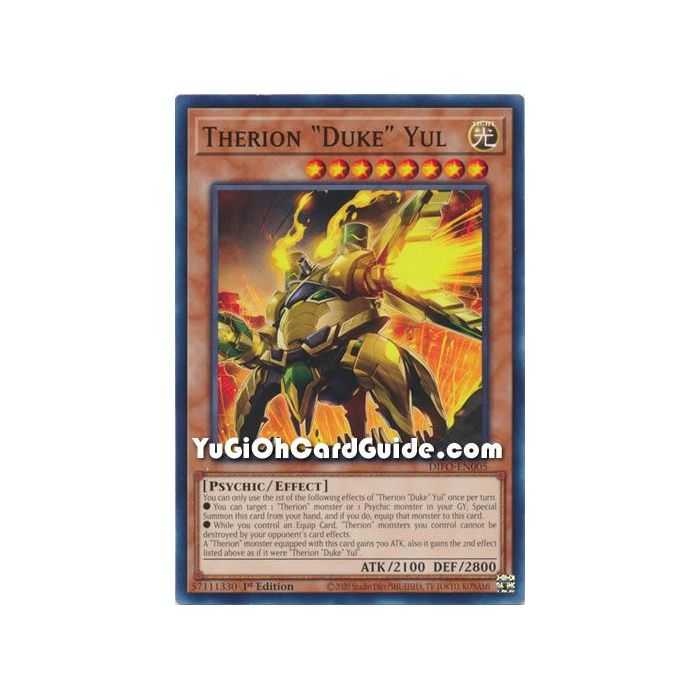 Therion "Duke" Yul (Common) – Dimension Force | Carta YUGIOH en México