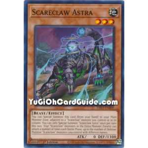 Scareclaw Astra (Common) – Dimension Force | Carta YUGIOH en México