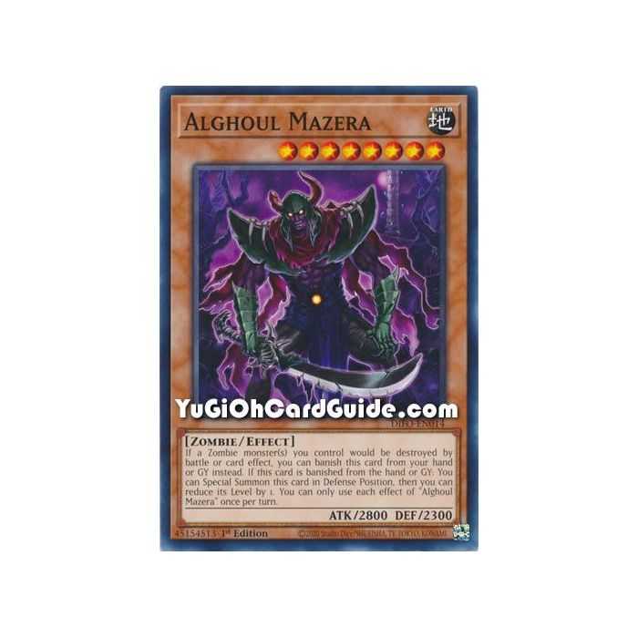 Alghoul Mazera (Common) – Dimension Force | Carta YUGIOH en México
