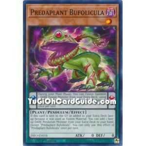Predaplant Bufolicula (Common) – Dimension Force | Carta YUGIOH en México