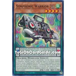 Symphonic Warrior DJJ (Common) – Dimension Force | Carta YUGIOH en México