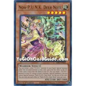 Noh-P.U.N.K. Deer Note (Ultra Rare) – Dimension Force | Carta YUGIOH en México