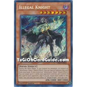 Illegal Knight (Secret Rare) – Dimension Force | Carta YUGIOH en México