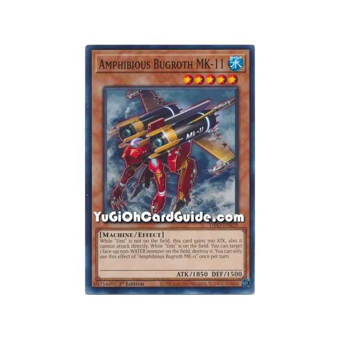 Amphibious Bugroth MK - 11 (Common) – Dimension Force | Carta YUGIOH en México