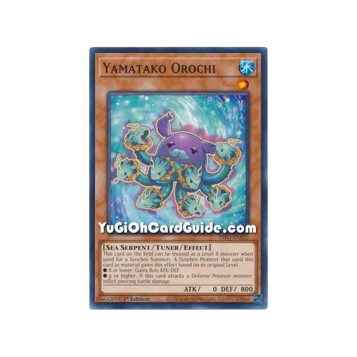 Yamatako Orochi (Common) – Dimension Force | Carta YUGIOH en México