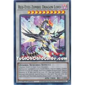 Red-Eyes Zombie Dragon Lord (Ultra Rare) – Dimension Force | Carta YUGIOH en México