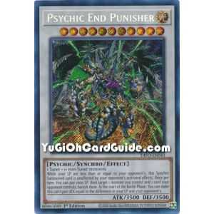 Psychic End Punisher (Secret Rare) – Dimension Force | Carta YUGIOH en México