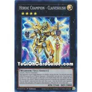 Heroic Champion - Claivesolish (Super Rare) – Dimension Force | Carta YUGIOH en México