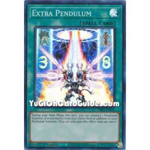 Extra Pendulum (Super Rare) – Dimension Force | Carta YUGIOH en México