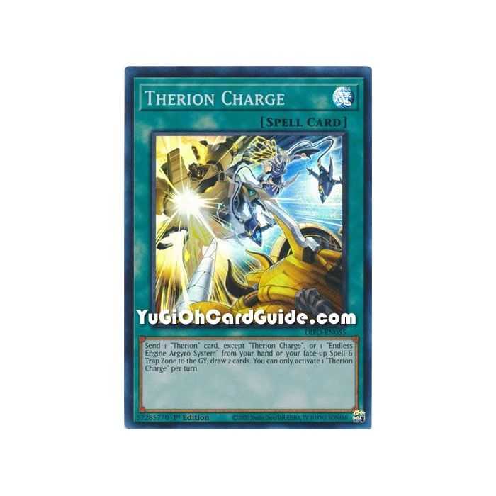 Therion Charge (Super Rare) – Dimension Force | Carta YUGIOH en México